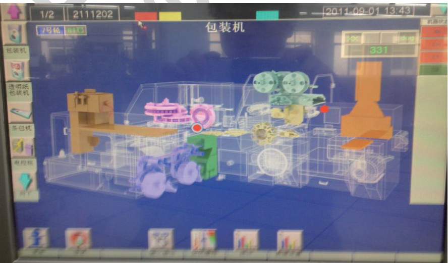 包裝機新控制系統(tǒng)效果圖