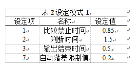 包裝機設(shè)定模式1