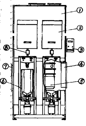 包裝機(jī)結(jié)構(gòu)簡圖