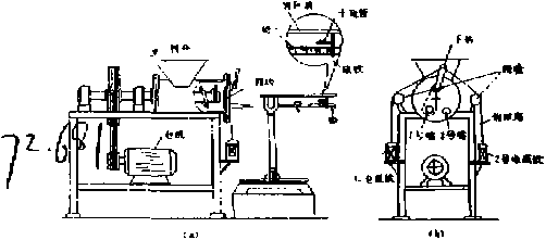 簡易雙嘴包裝機(jī)簡圖