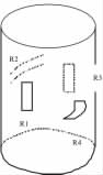 圓柱形電阻應(yīng)變式稱重傳感器的工作原理圖