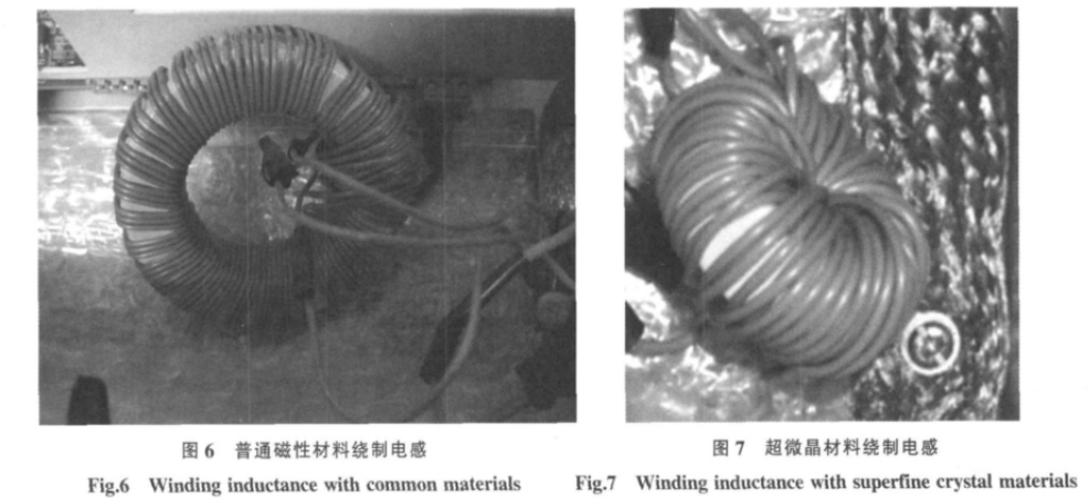 兩種材料繞制電感、設(shè)計(jì)的濾波器圖