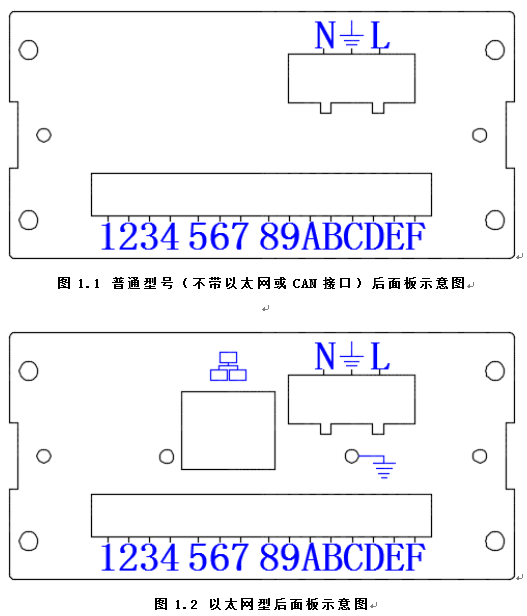 稱重控制儀表示意圖